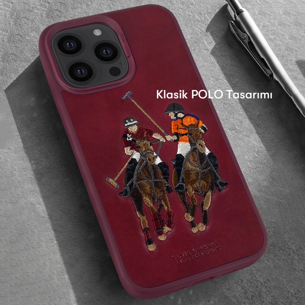 SBPRC iPhone 14 Pro Max Jockey Deri Kılıf