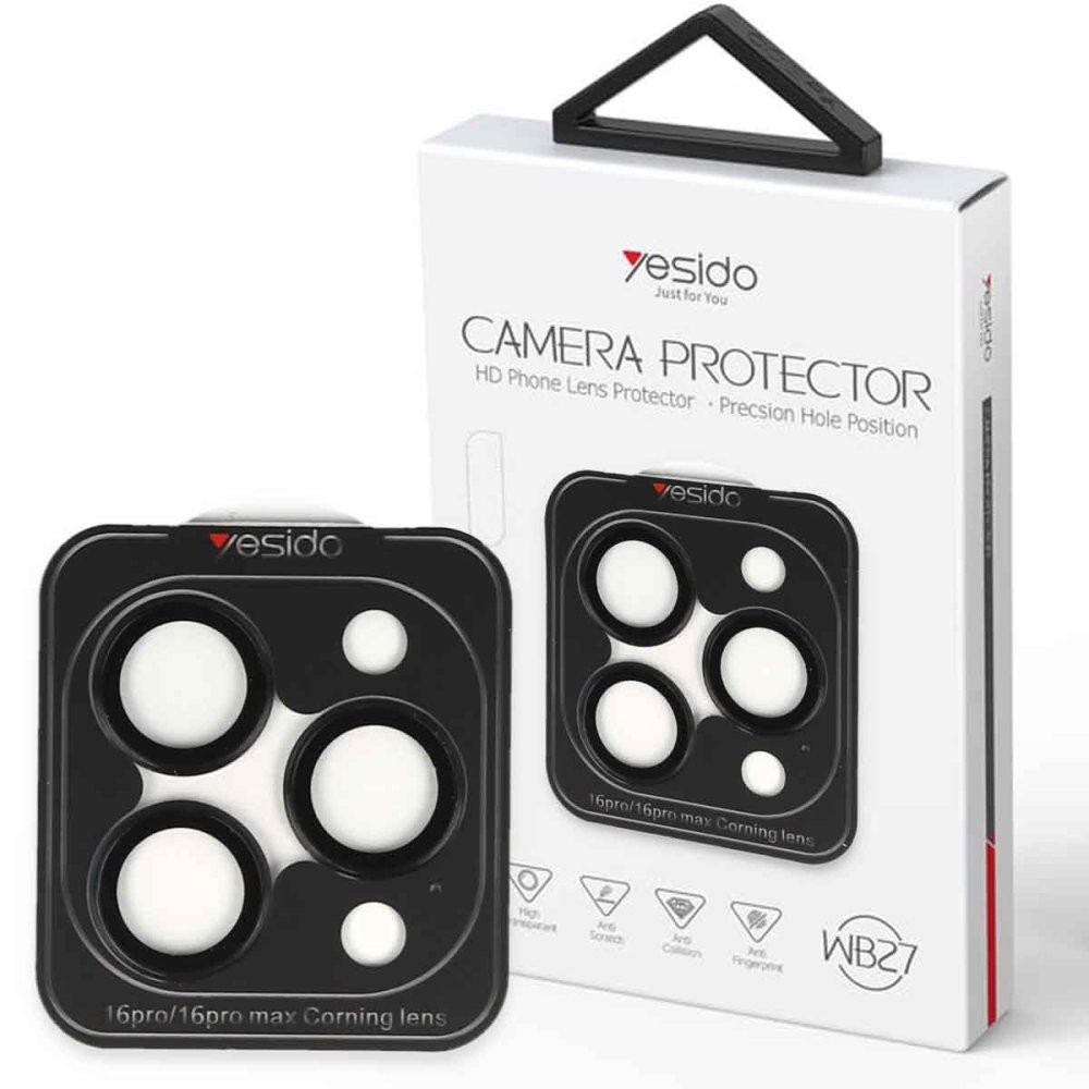 YESIDO iPhone 16 Pro/16 Pro Max WB27 Metal Kamera Lens