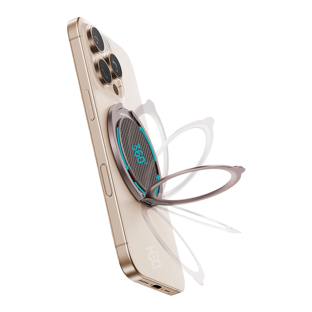 HDD HS-024 Siwa 360 Manyetik Magsafe Kickstand Yüzük