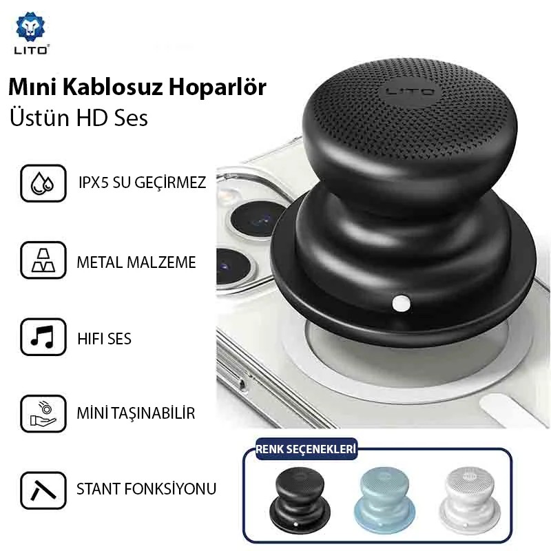 LITO Mini Magsafe Bluetooth Hoparlör LS04