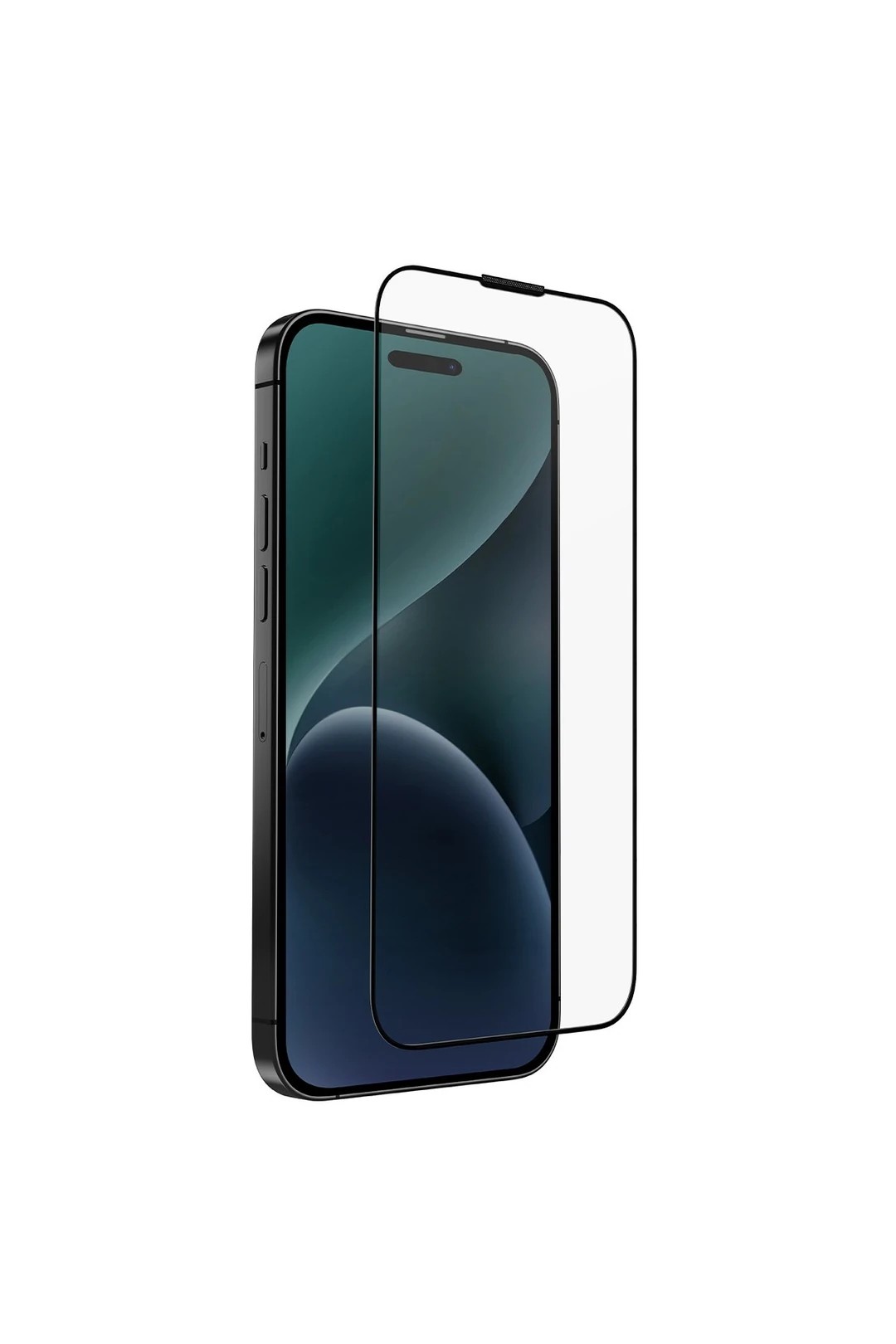UNIQ iPhone 15 Optix Anti Reflective Cam Ekran Koruyucu - Siyah