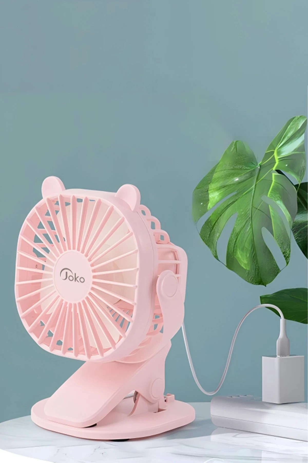 JOKO JS03 Masaüstü Soğutma Fanı - Beyaz