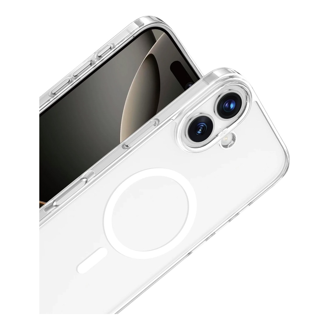 KEEPHONE iPhone 17 Glaze Magsafe Kılıf - Şeffaf