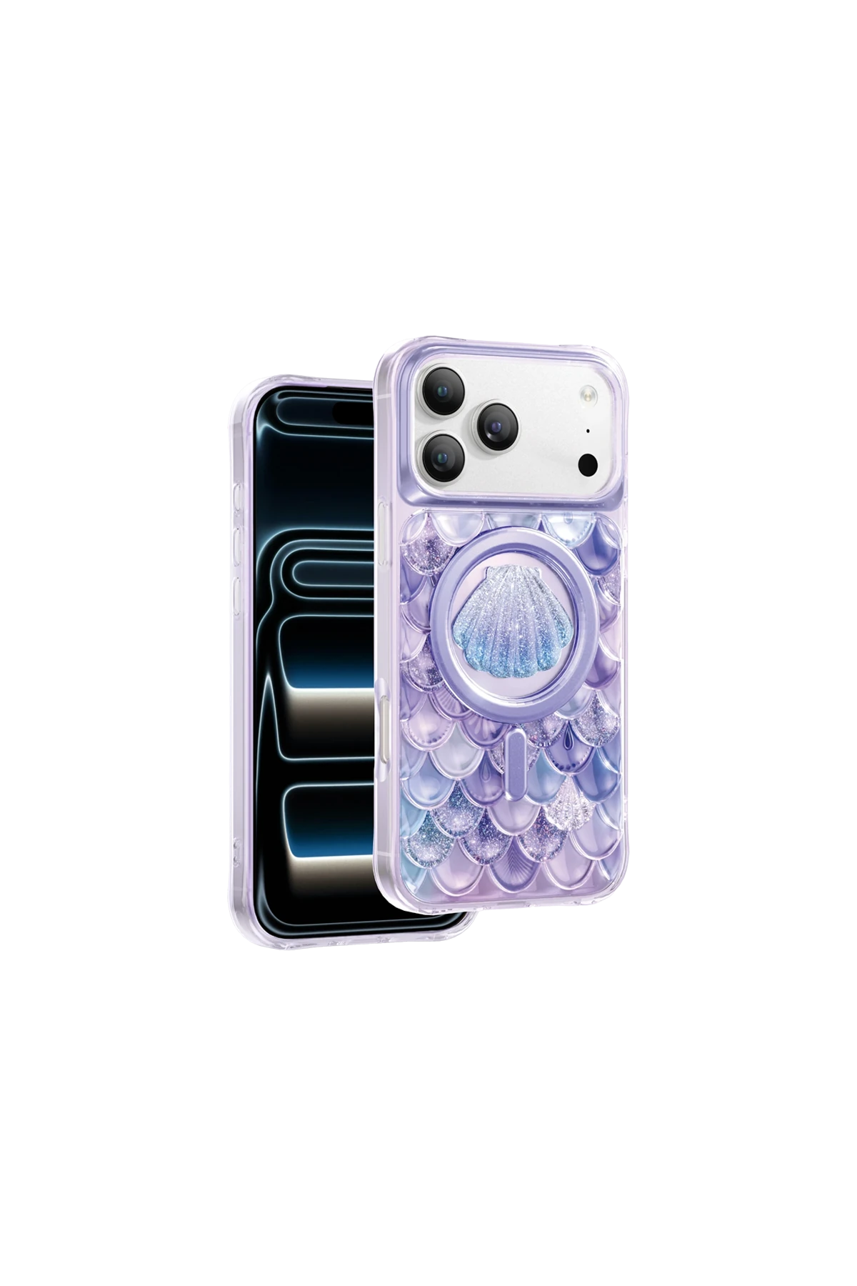 KEEPHONE iPhone 17 Pro Iceland Simli Magsafe Kılıf