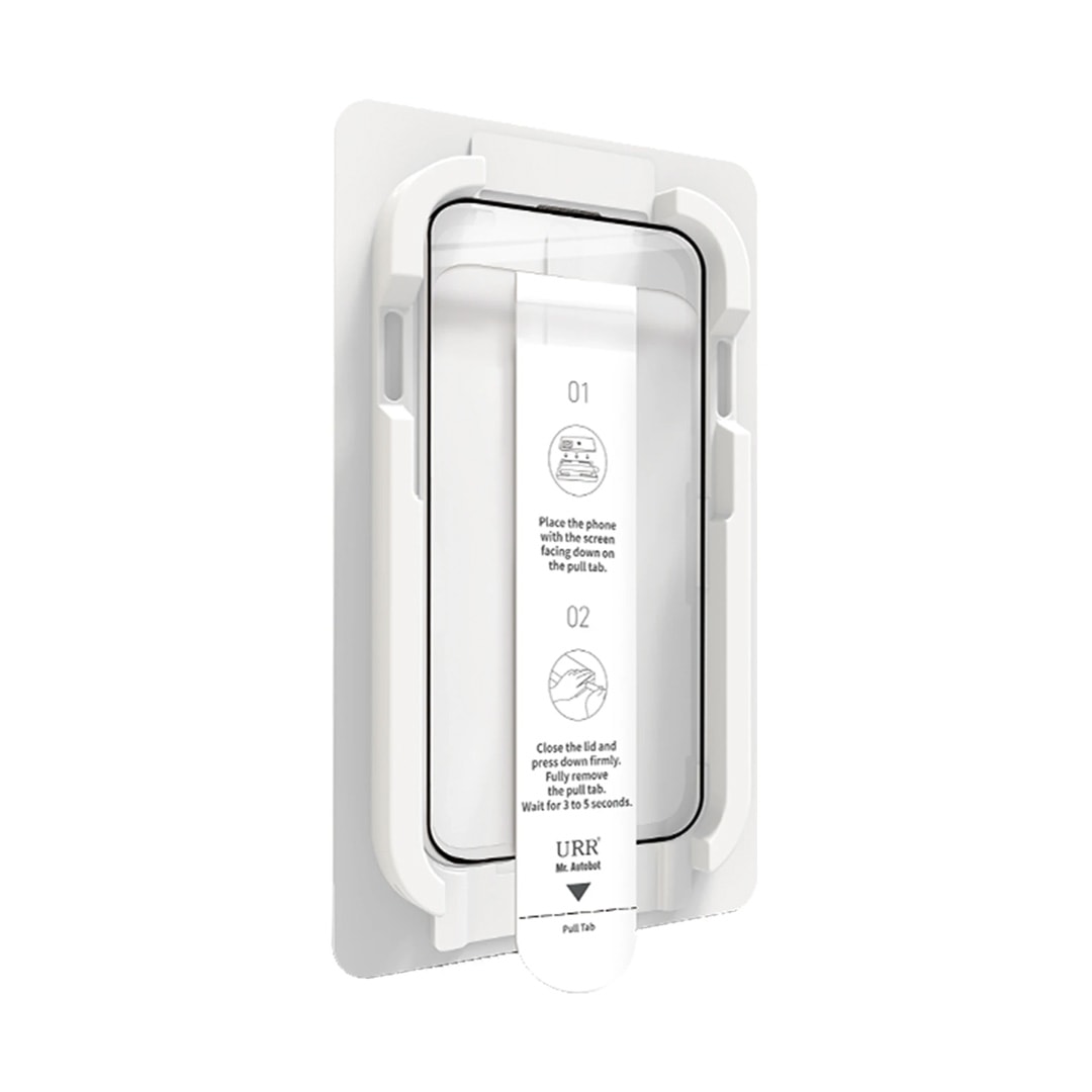 URR iPhone 17 Aligner+ HD Cam Ekran Koruyucu - Siyah