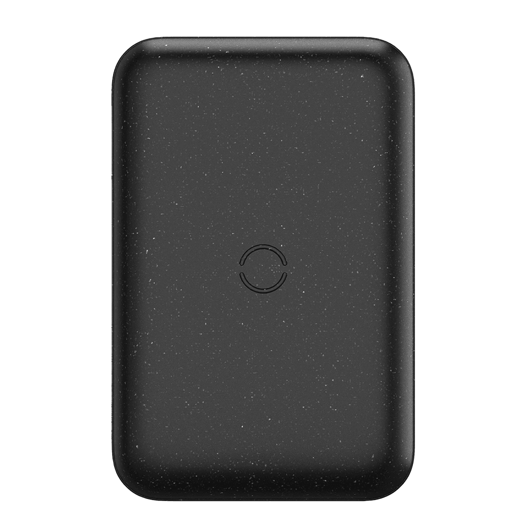 UNIQ Hydeair 10.000mAh Manyetik PD Kablosuz 18W Type-C Powerbank - Koyu Gri