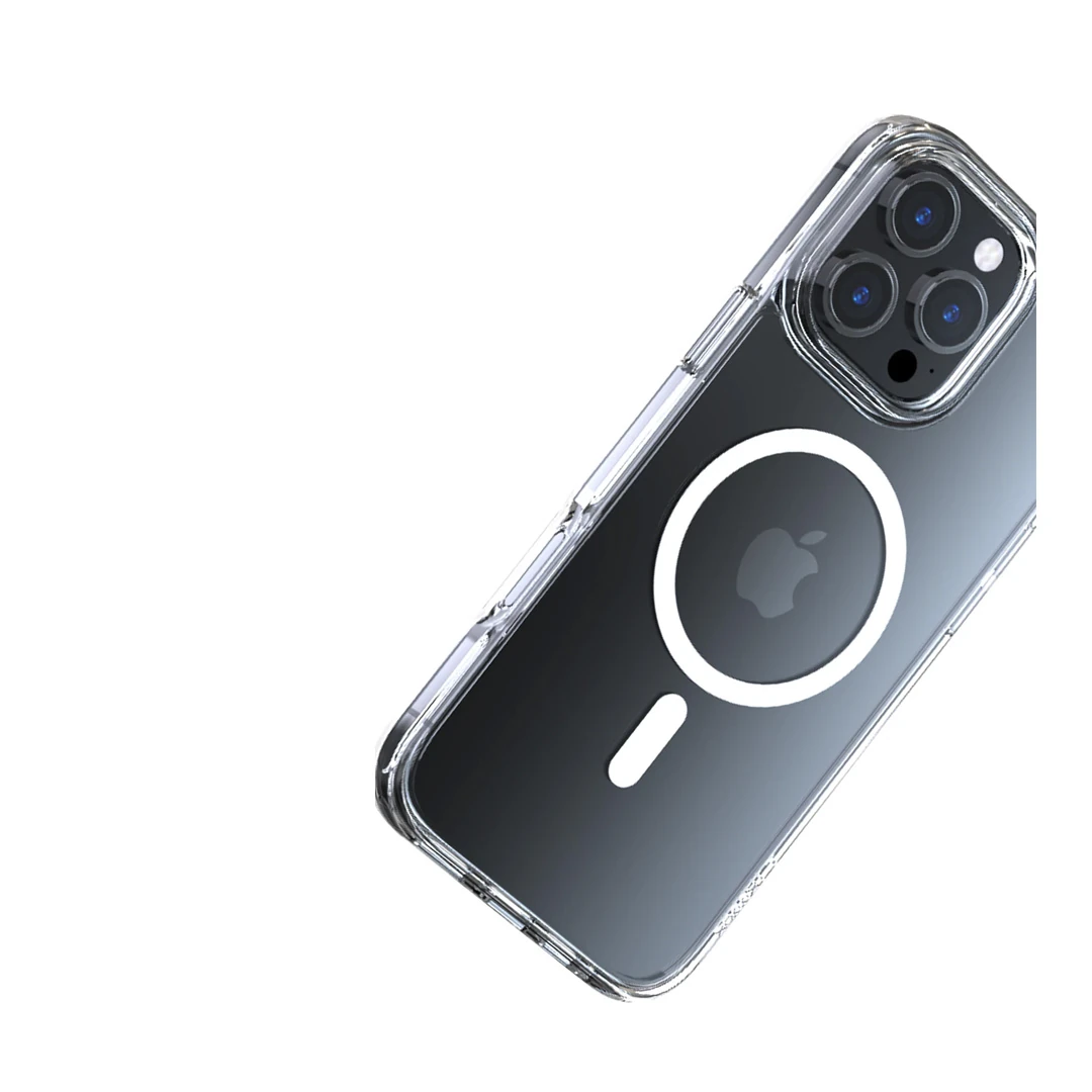 TORRAS iPhone 16 Pro Max Diamond Clear Magsafe Kılıf - Şeffaf