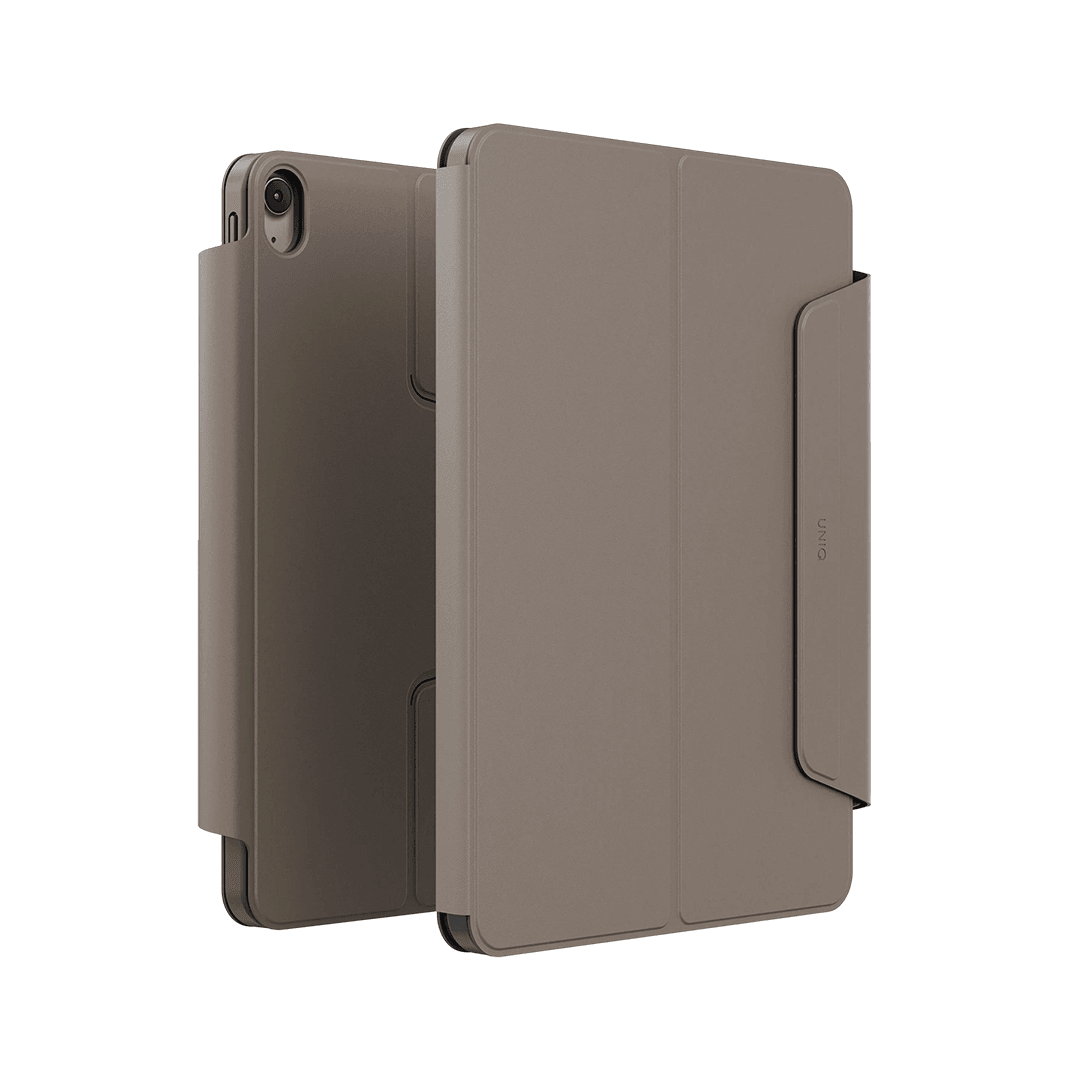 UNIQ iPad Air 13 (2024) Rovus Snapmount 360 Derece Dönebilen Manyetik Tablet Kılıf