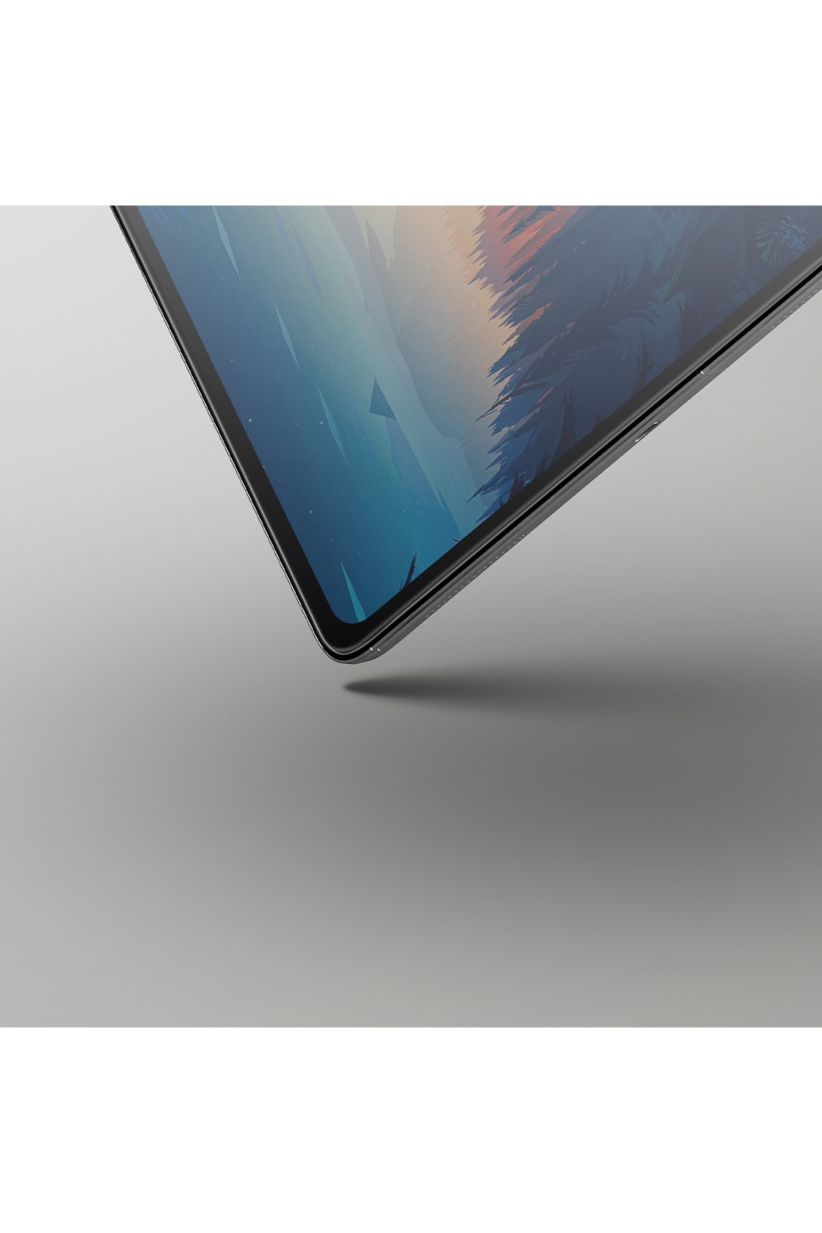 UNIQ iPad Air 13 (2024) Optix Tablet Mat Ekran Koruyucu - Şeffaf