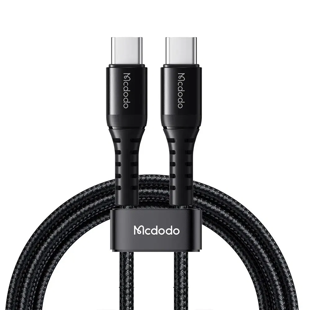 MCDODO CA-5643 60W 3A USB-C TO USB-C Şarj ve Data Kablosu 2 m - Siyah