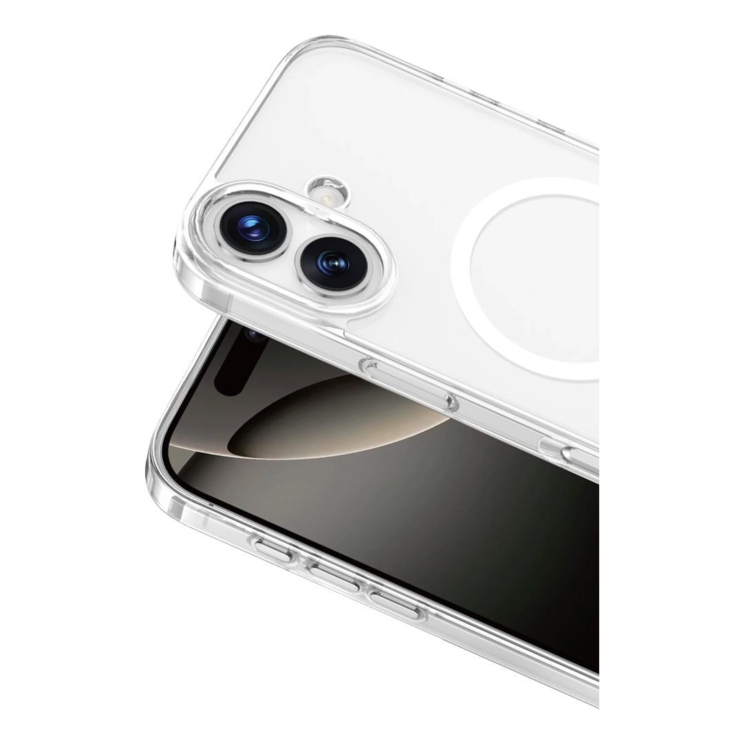 KEEPHONE iPhone 17 Glaze Magsafe Kılıf - Şeffaf
