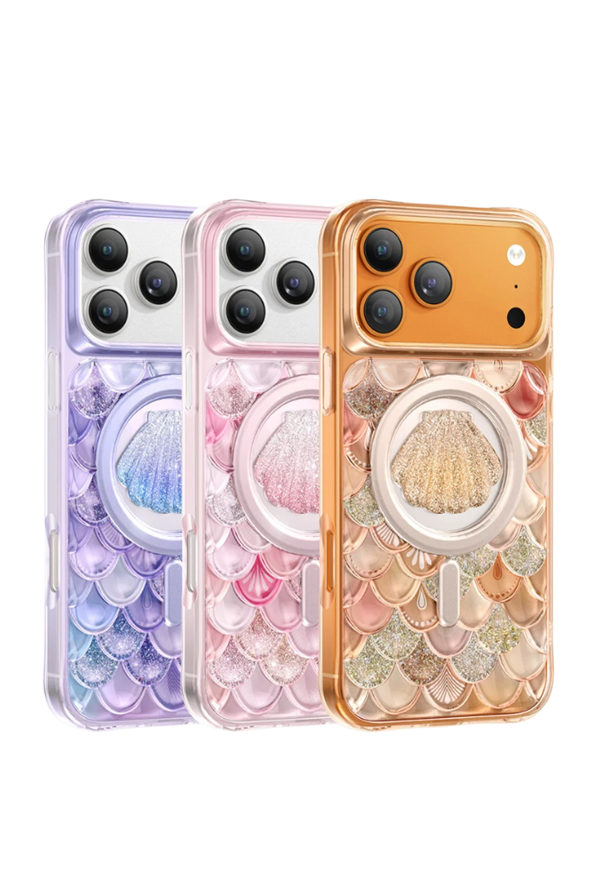 KEEPHONE iPhone 17 Pro Iceland Simli Magsafe Kılıf