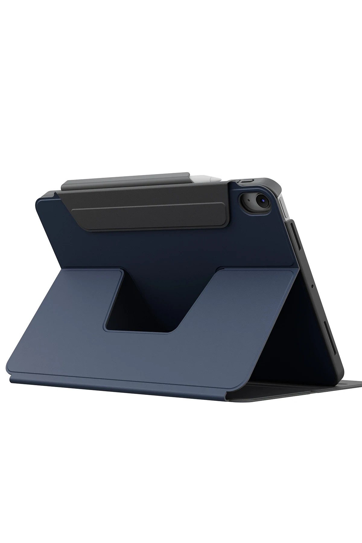 UNIQ iPad Air 11 (2024) Rovus Snapmount 360 Derece Dönebilen Manyetik Tablet Kılıf