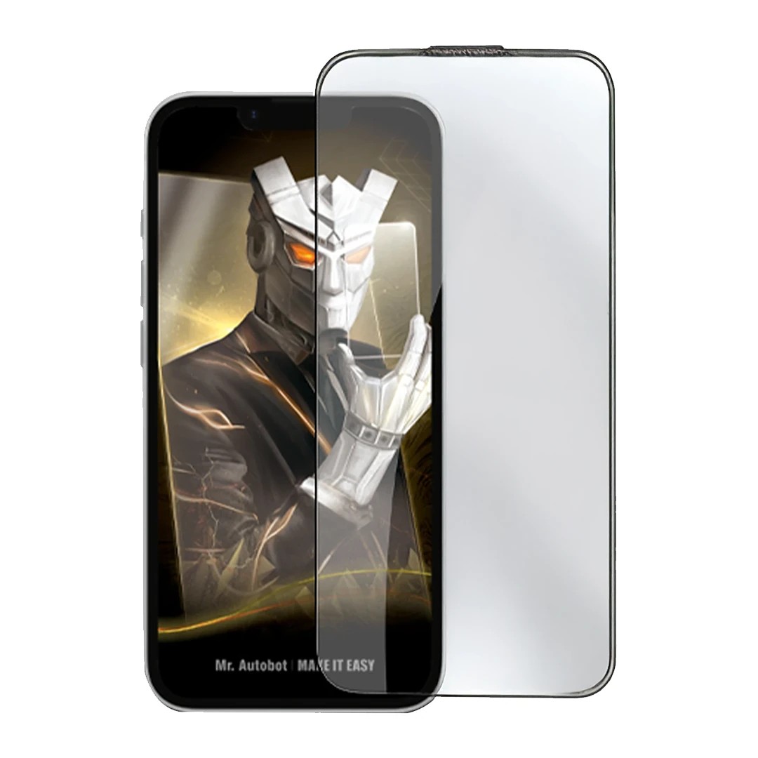 URR iPhone 16 Pro Max Invisible Ultra Wide View HD Cam Ekran Koruyucu - Siyah