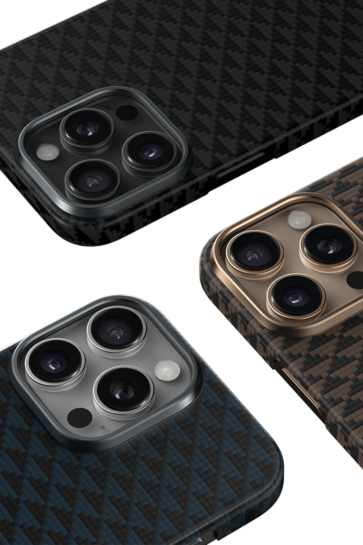 KEEPHONE iPhone 16 Pro Max Kevlar Paris Magsafe Kılıf