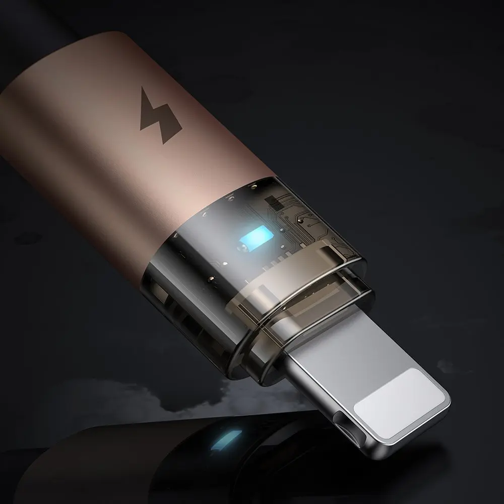 MCDODO CA-6911 USB-A to Lightning Şeffaf Kablo 1.2 m