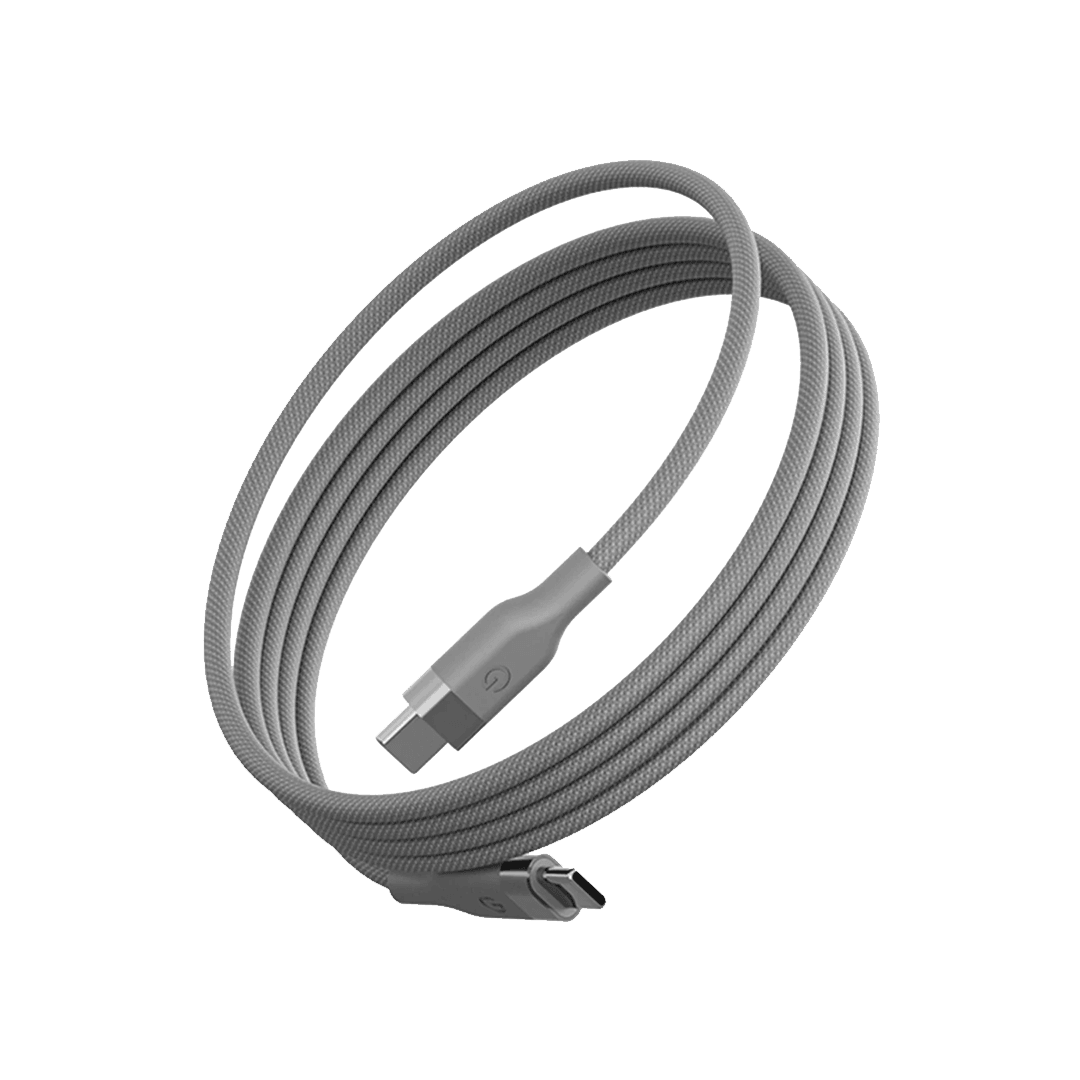 ENERGEA Helix 1.5M 100W Manyetik Katlanma Özellikli Type-C to Type-C PD Hızlı Şarj Kablo