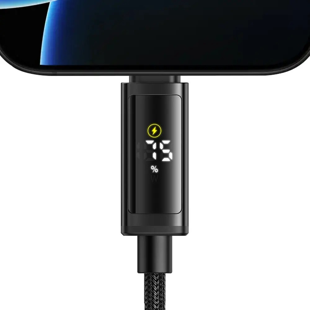 MCDODO CA-8000 Type-C to Type-C 100W Çift Led Ekranlı 1.2 m Kablo