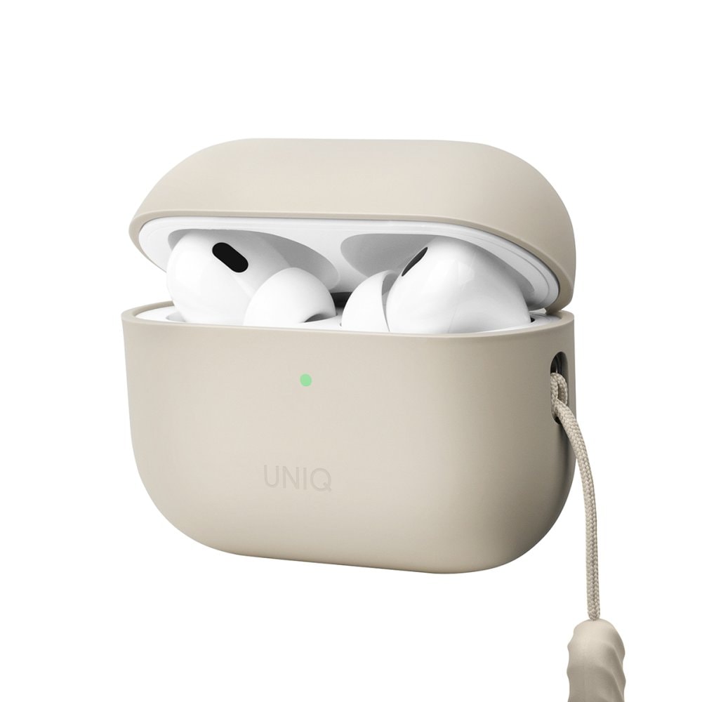 UNIQ Airpods Pro 2 (2. Nesil) Lino Silikon Kılıf