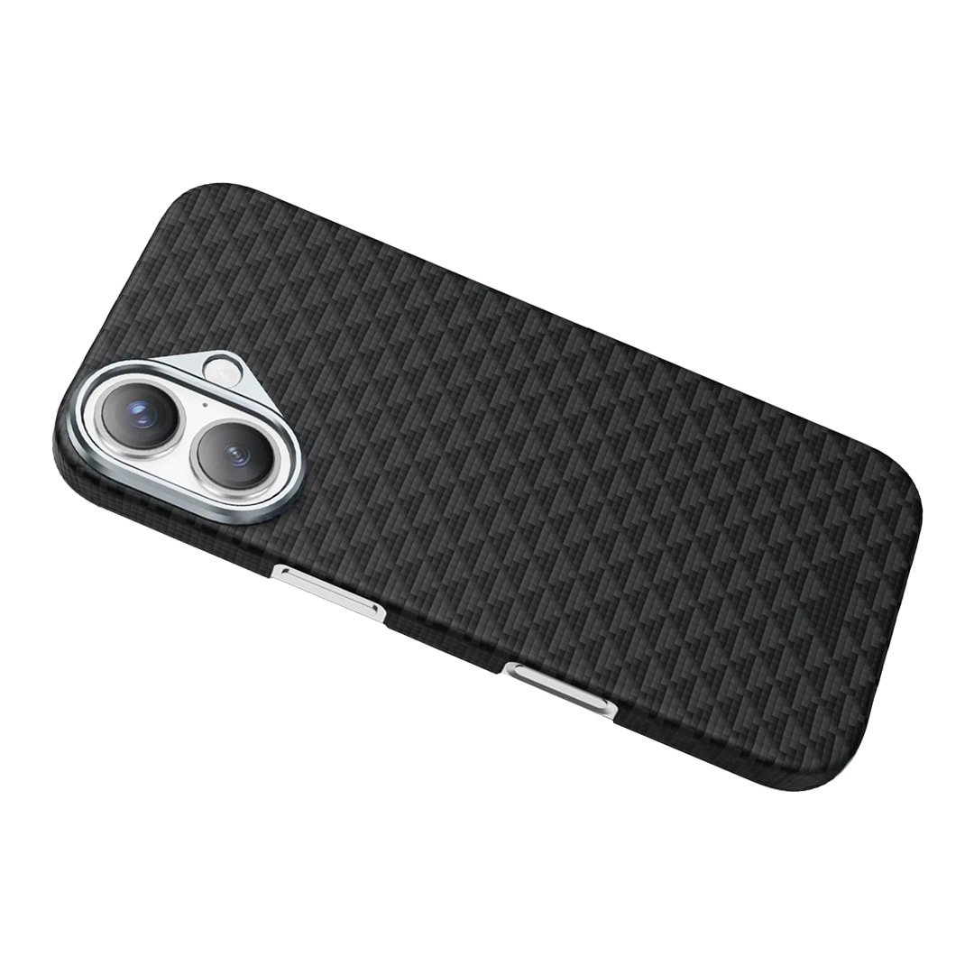 KEEPHONE iPhone 17 Kevlar Paris Magsafe Kılıf - Siyah