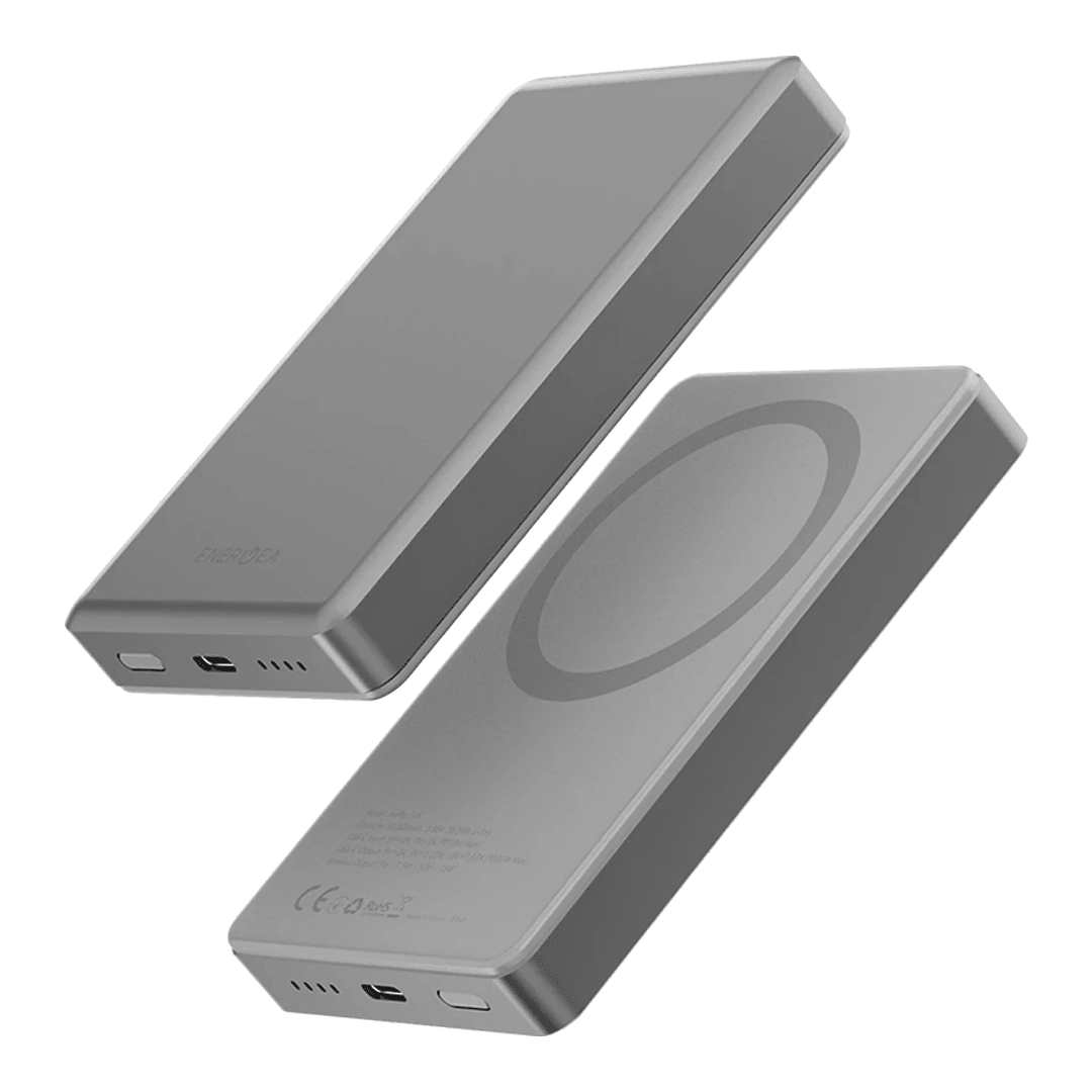 ENERGEA AluPac 10K 10.000 mAh 20W Type-C ve 15W Kablosuz Şarj Çıkışlı PD Hızlı Şarj Magsafe Powerbank