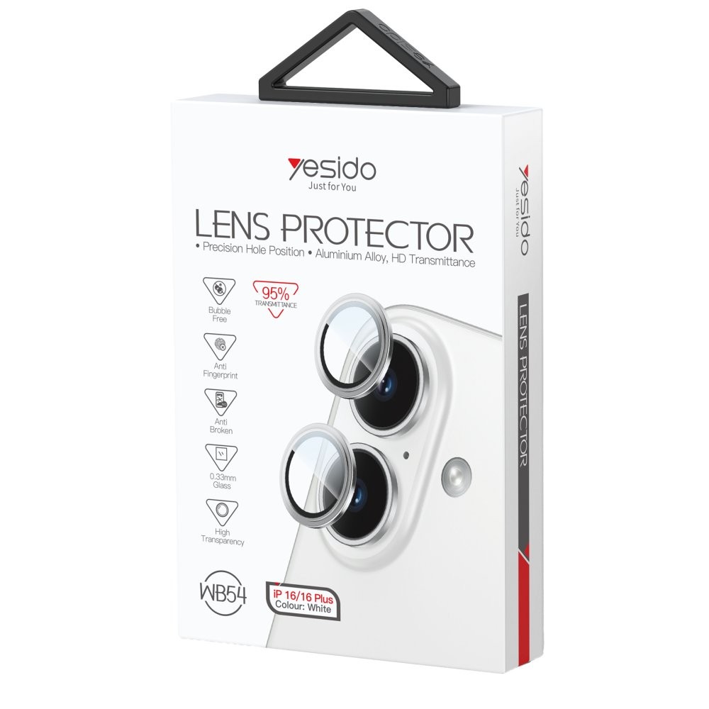 YESIDO iPhone 16 WB54 Metal Kamera Lens