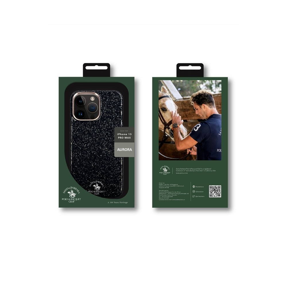 SBPRC iPhone 15 Pro Max Aurora Simli Kılıf