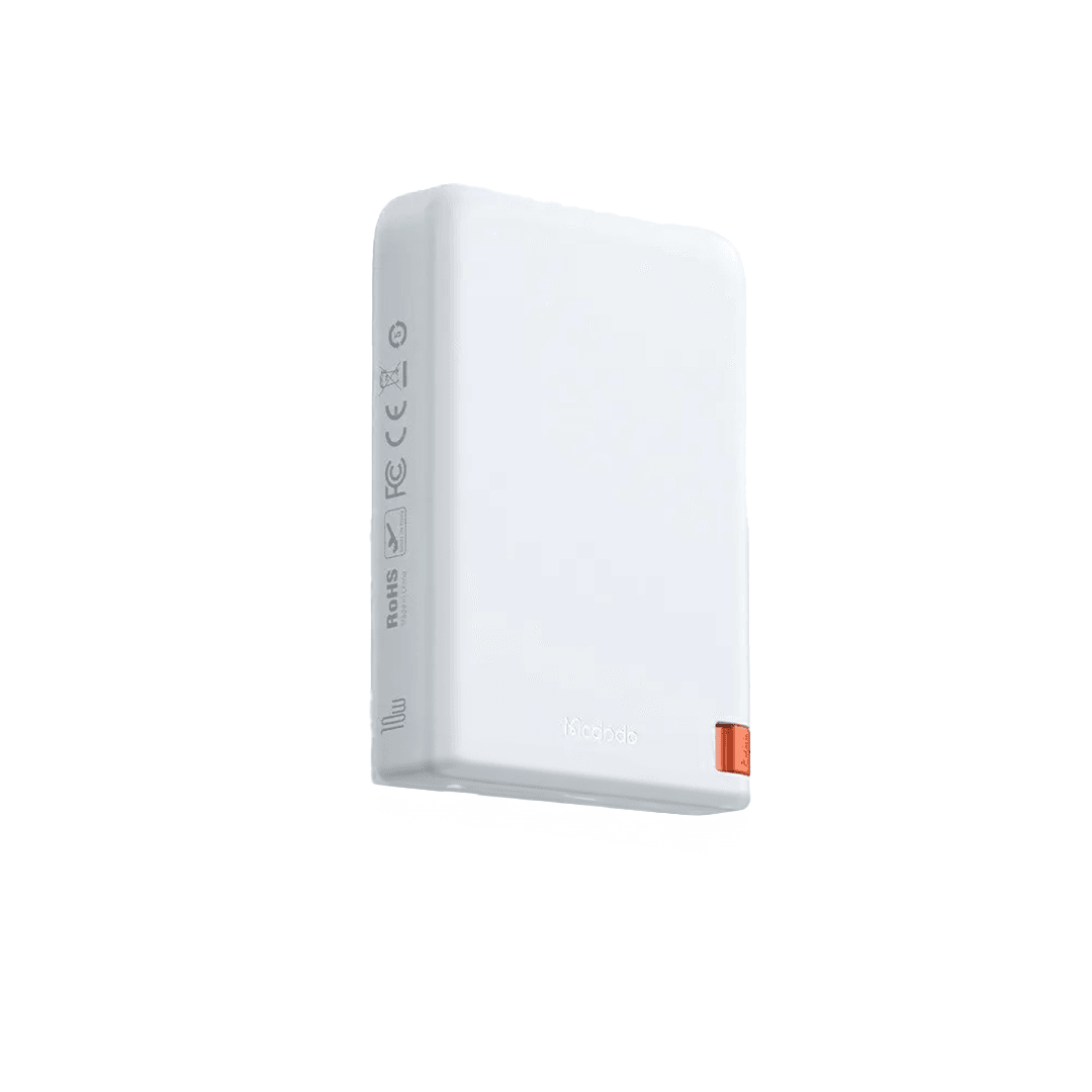 MCDODO MC-5100 15W 10000 mAh Stantlı Manyetik Kablosuz Powerbank - Beyaz