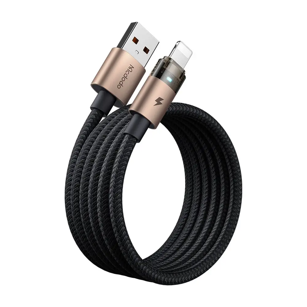 MCDODO CA-6911 USB-A to Lightning Şeffaf Kablo 1.2 m