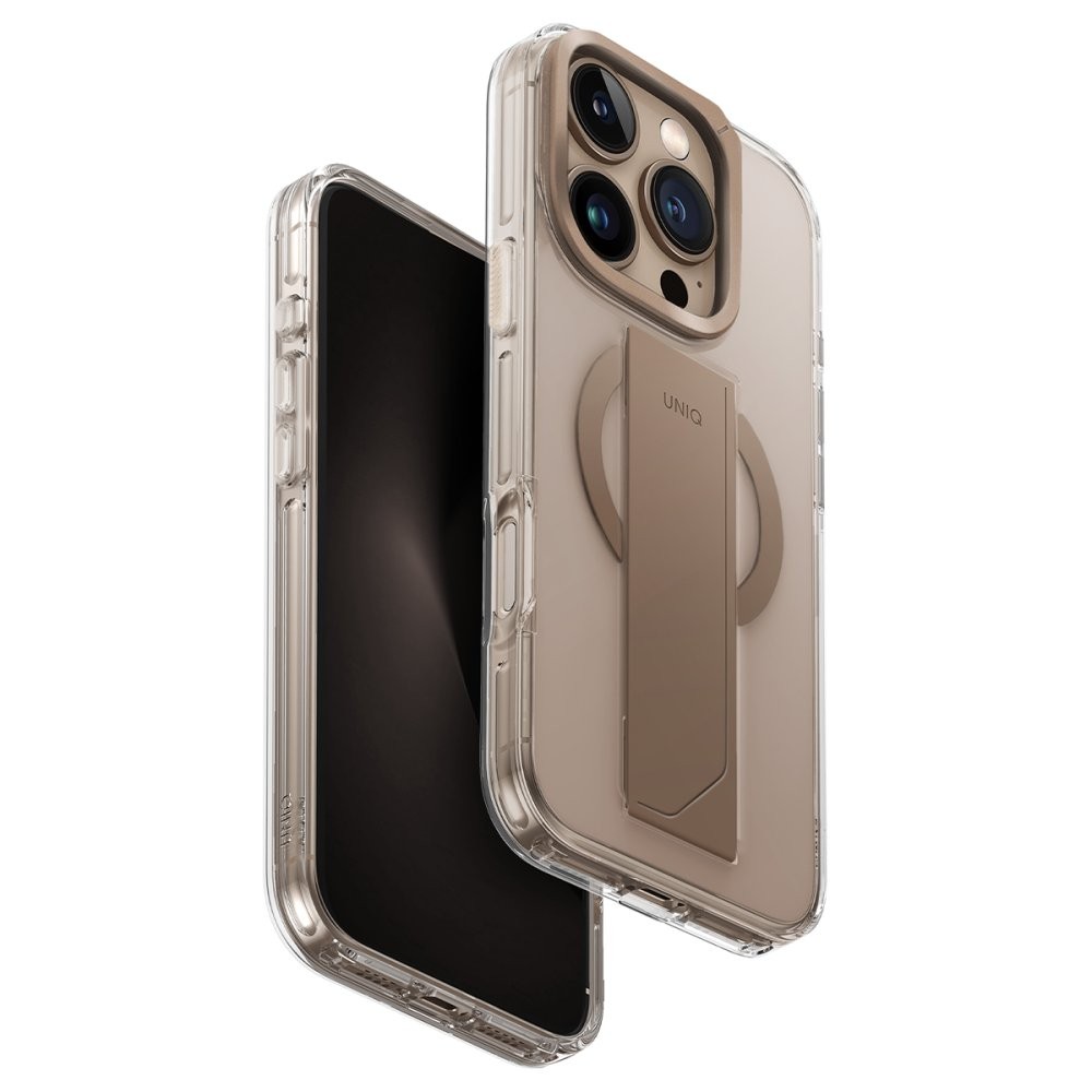 UNIQ iPhone 16 Pro Heldro Max Magsafe Stantlı Kılıf