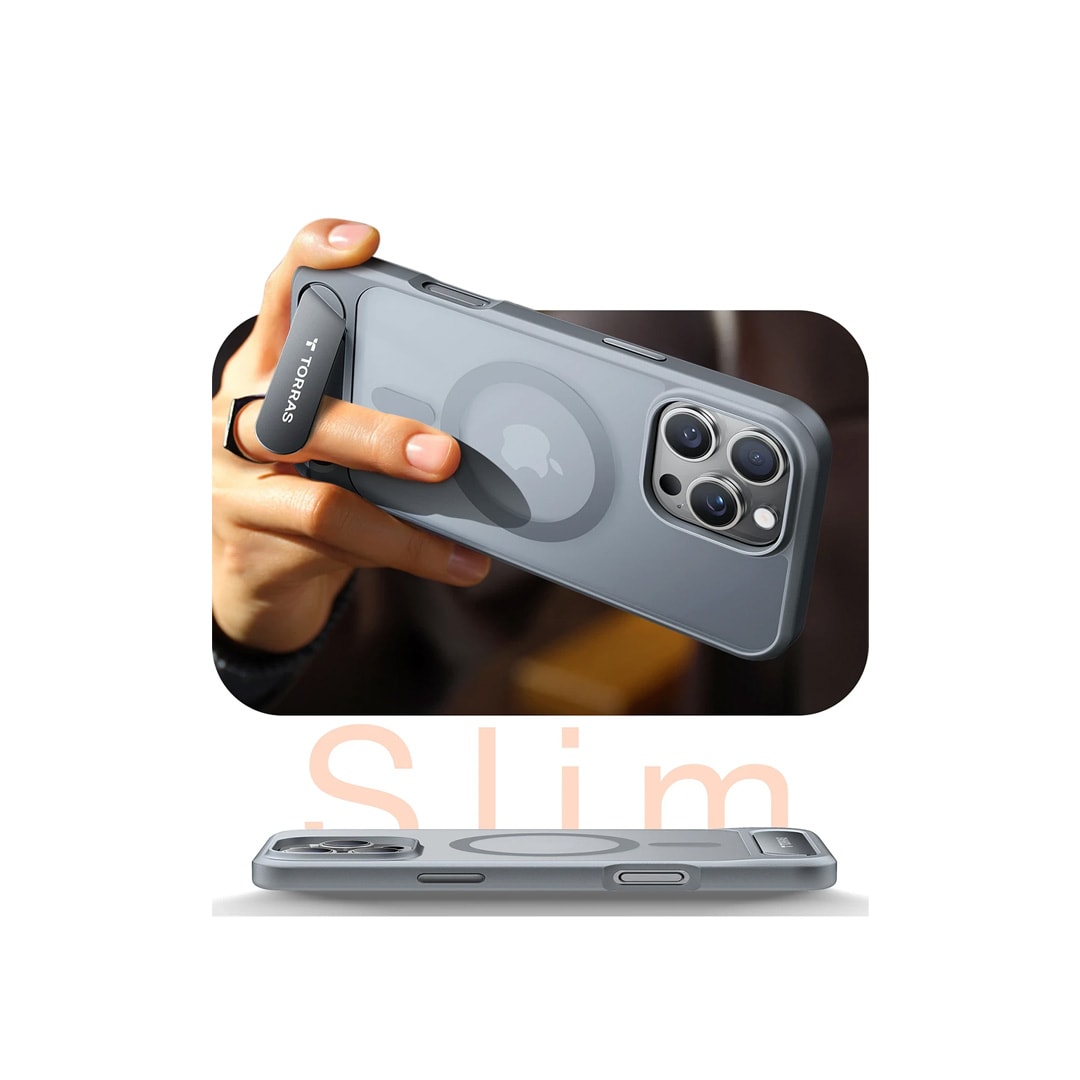 TORRAS iPhone 16 Pro Max P Stand Serisi Magsafe Kılıf