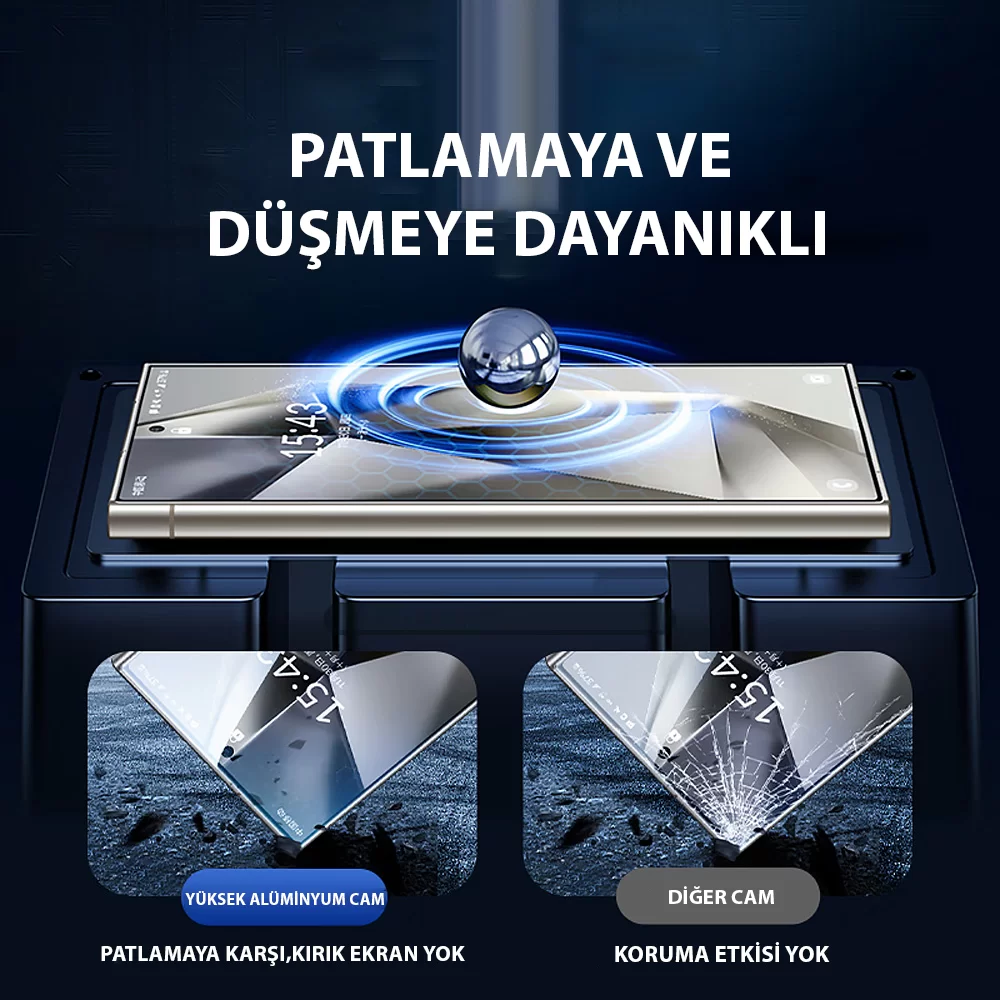LITO Samsung S25 Ekran Koruyucu 0.25 mm Ultra İnce Full Yapışkanlı