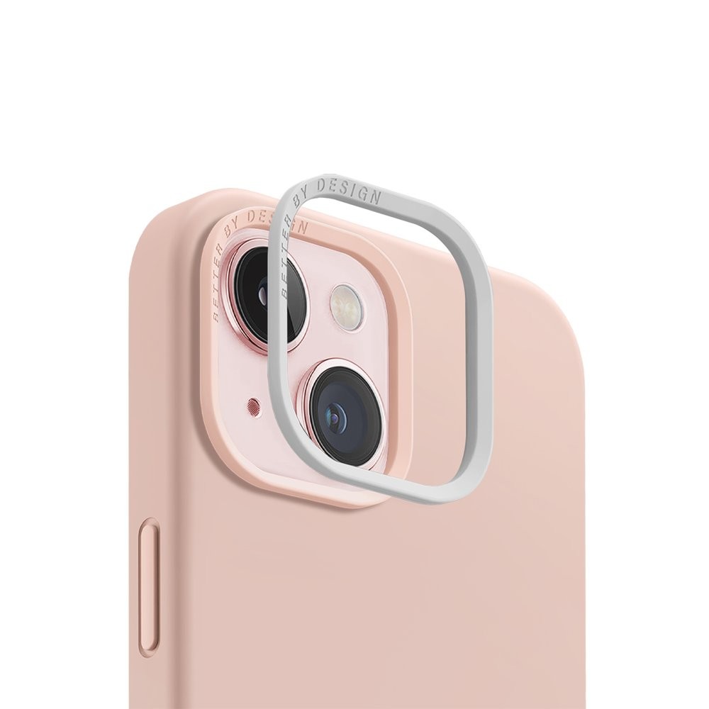 UNIQ iPhone 14 Lino Hue Magsafe Kılıf - Toz Pembe