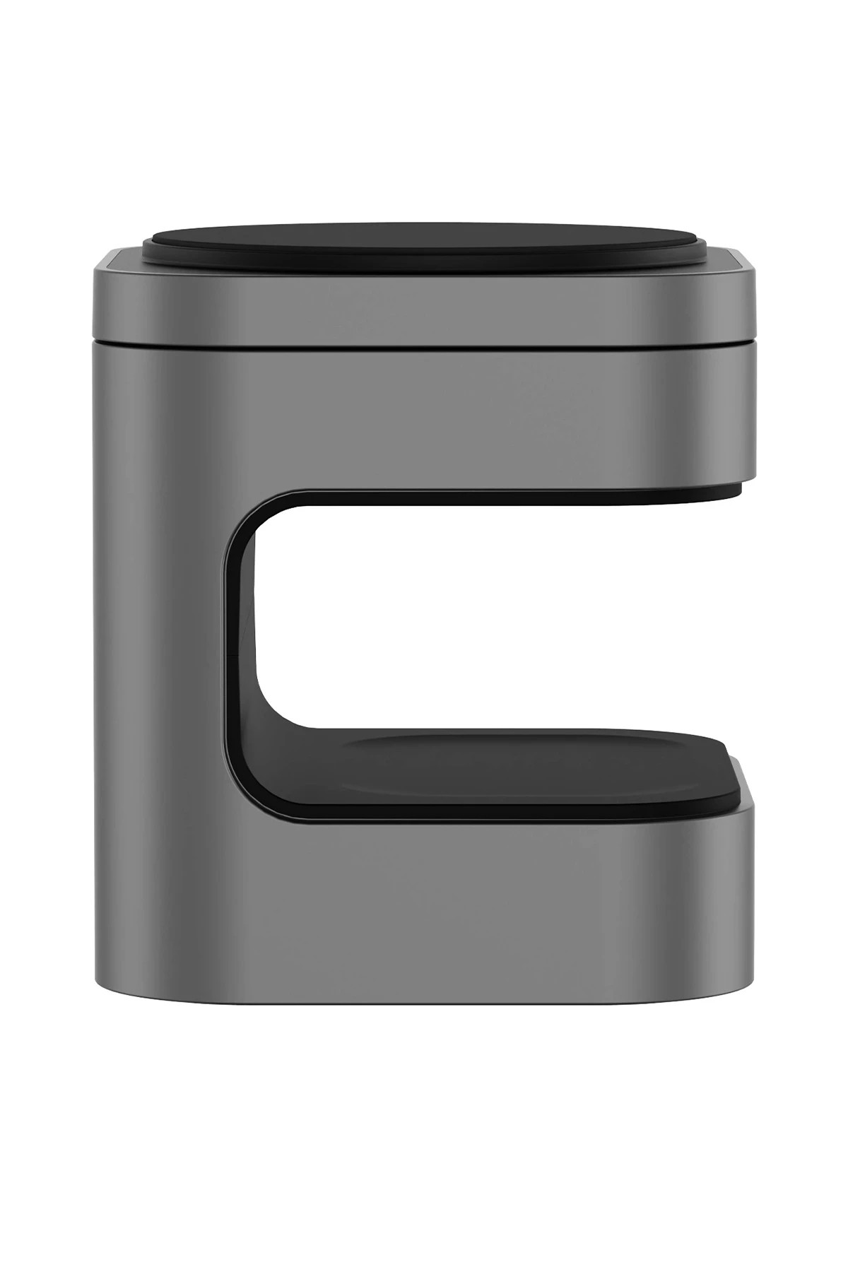 ENERGEA MagCube 3in1 Katlanabilir 15W Telefon Saat Airpods Masaüstü Hızlı Şarj Standı - Koyu Gri