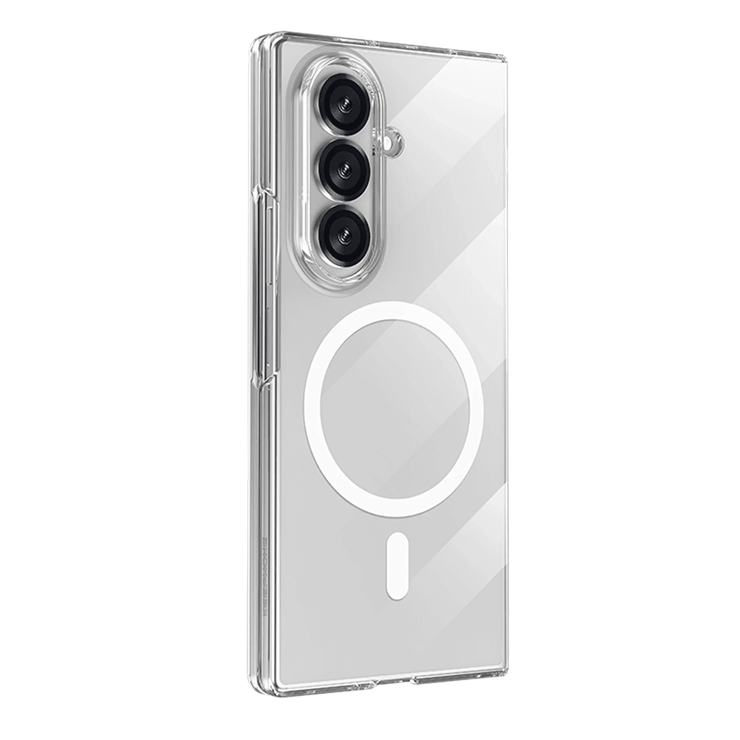KEEPHONE Samsung Galaxy Z Fold 7 X-Crystal Slim Magsafe Kılıf - Şeffaf