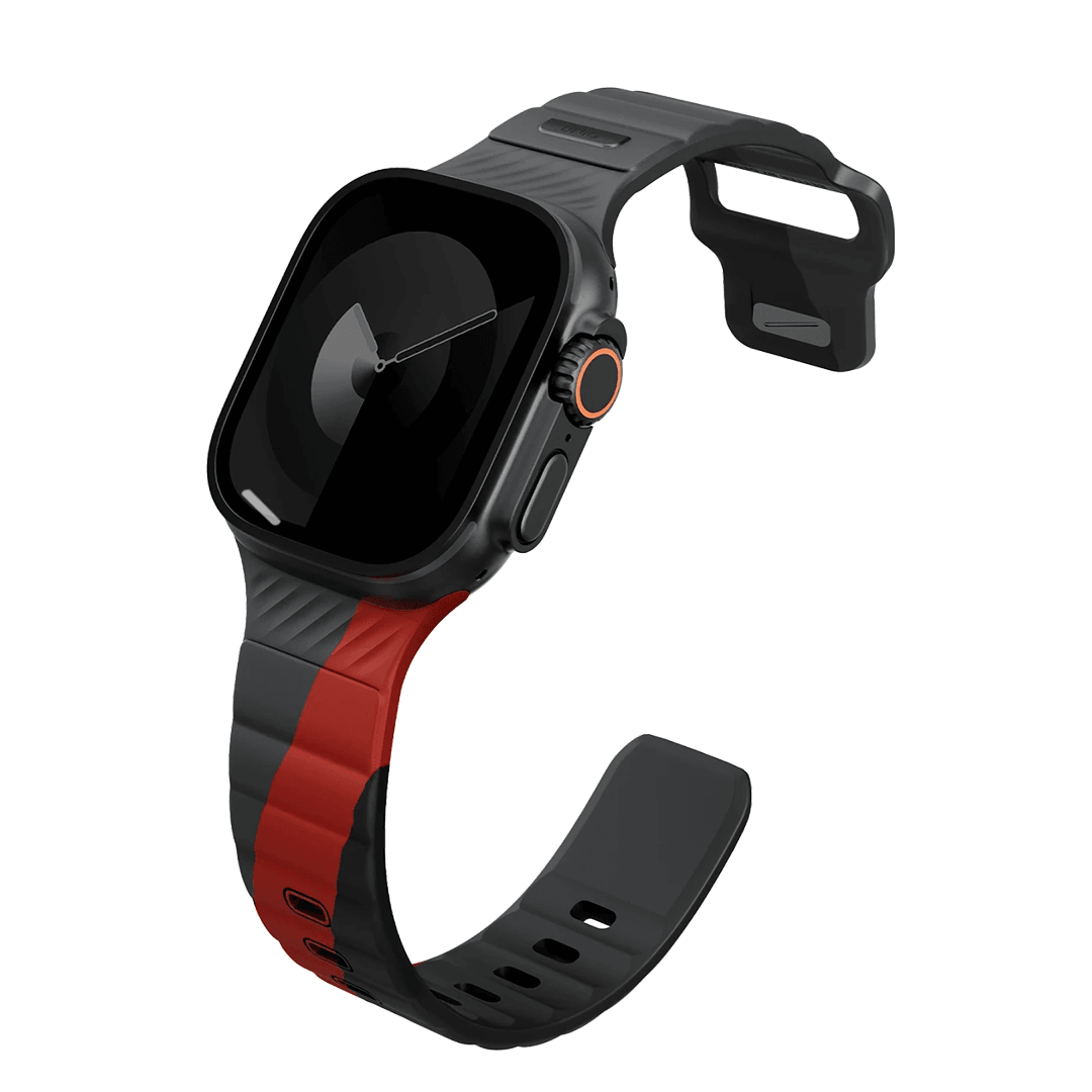 UNIQ Watch Ultra 49 mm Stride Rubber FKM Designer Edition Silikon Kordon