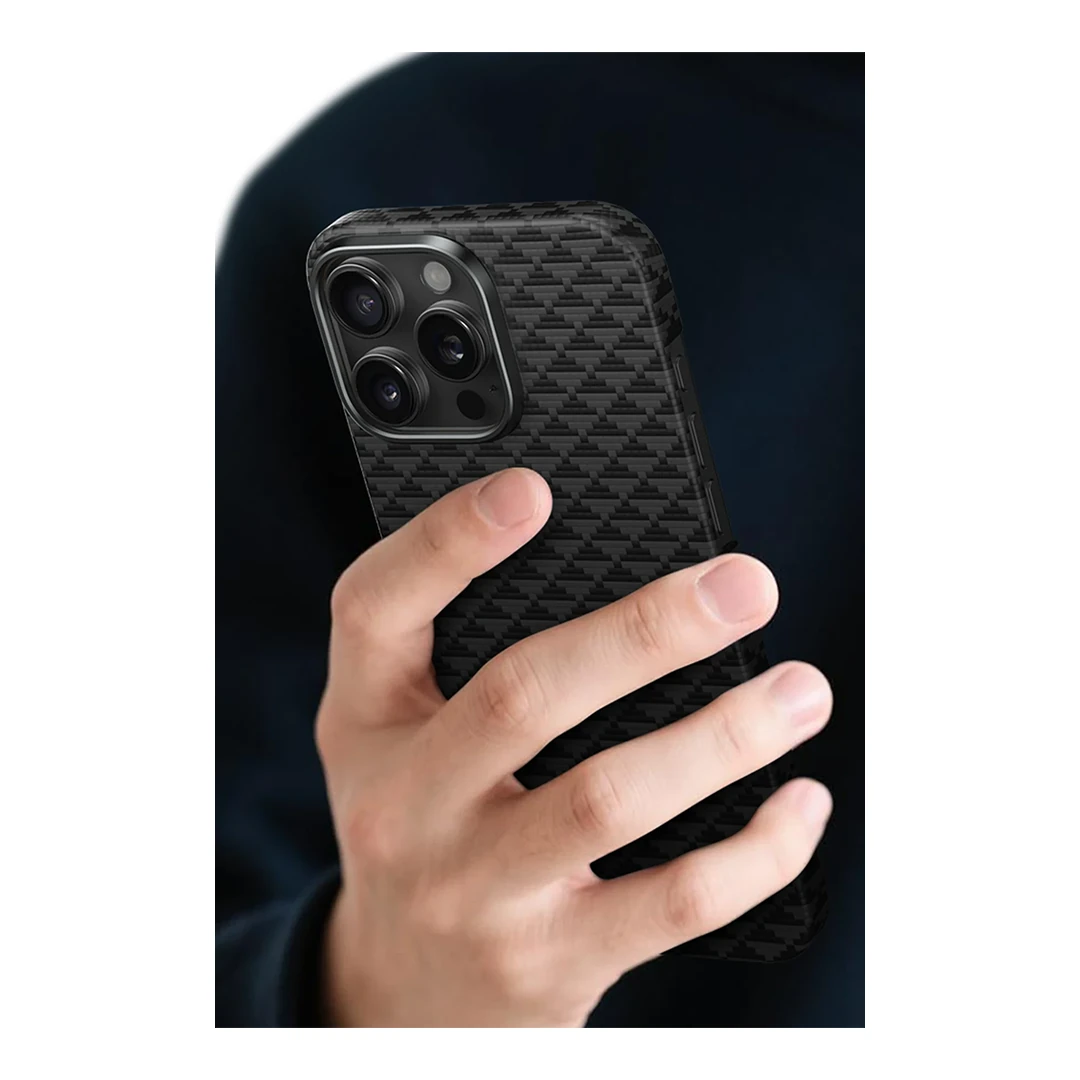 KEEPHONE iPhone 16 Pro Max Kevlar Paris Magsafe Kılıf