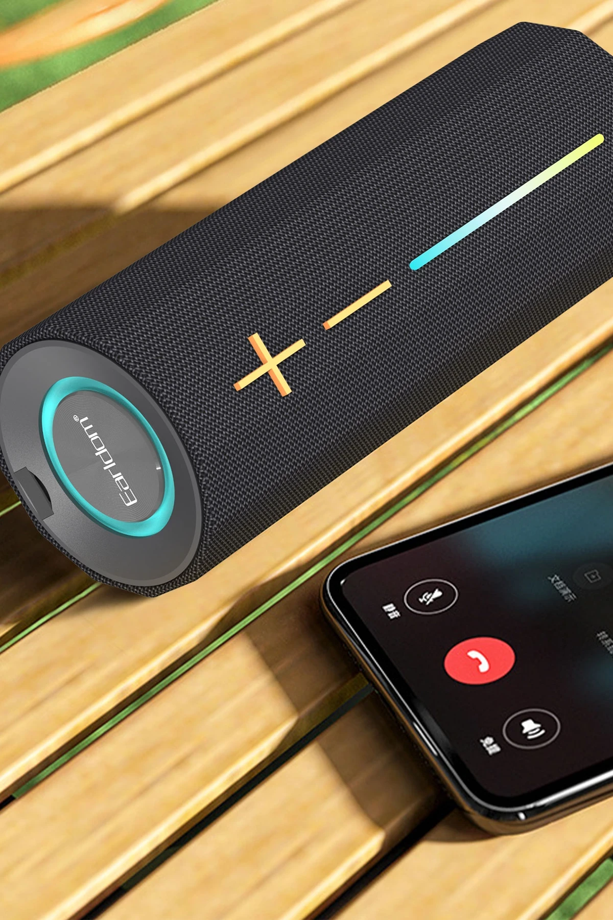 EARLDOM A39 RGB Işıklı Süper Bass BT 5.3 Kablosuz Hoparlör