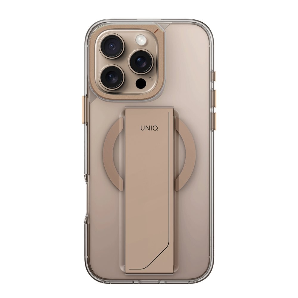 UNIQ iPhone 16 Pro Heldro Max Magsafe Stantlı Kılıf