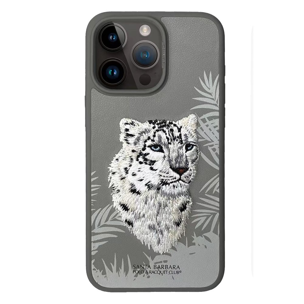 SBPRC iPhone 15 Pro Max Savanna Kılıf - Snow Leopard