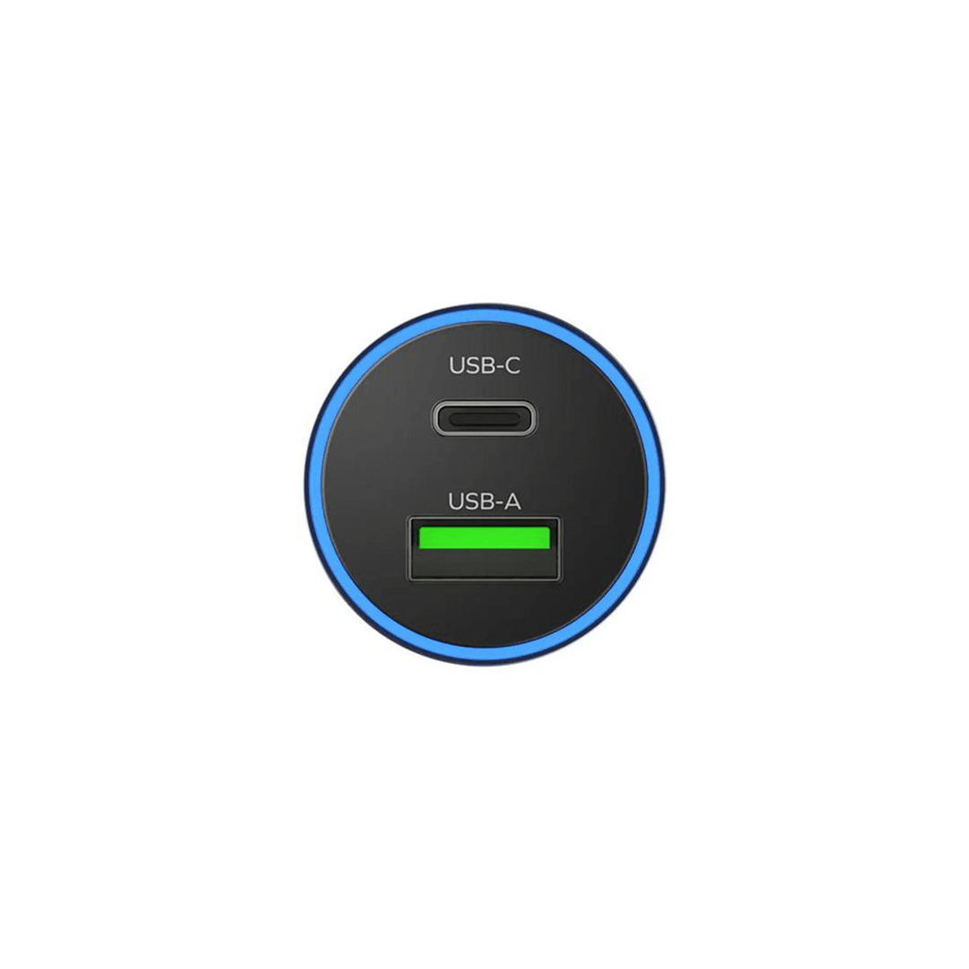 MOMAX UC16 MoVe 67W 2 in 1 Dual-Port Hızlı Araç Şarjı - Gri