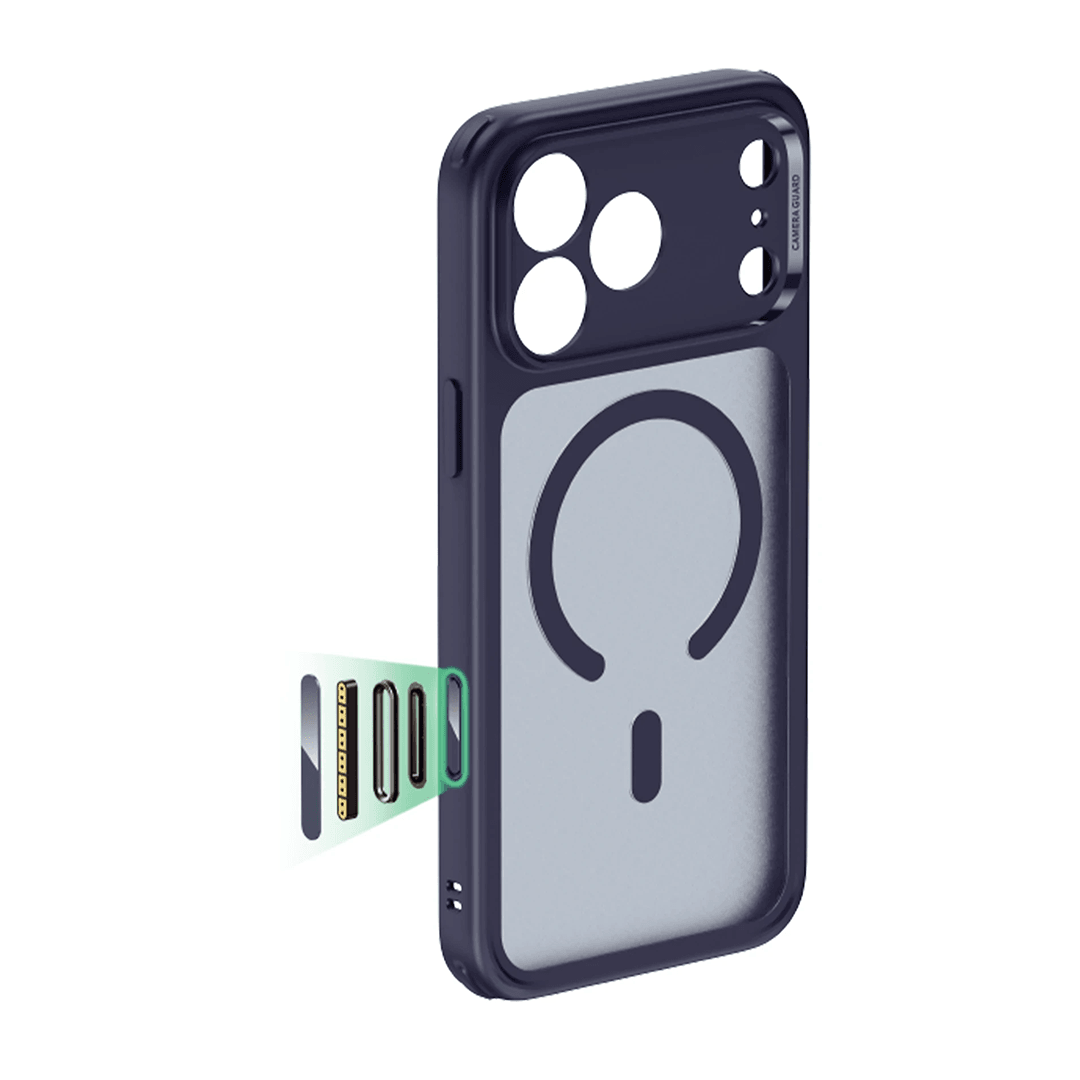 ESR iPhone 17 Pro Classic Hybrid Magsafe Kılıf - Koyu Mavi