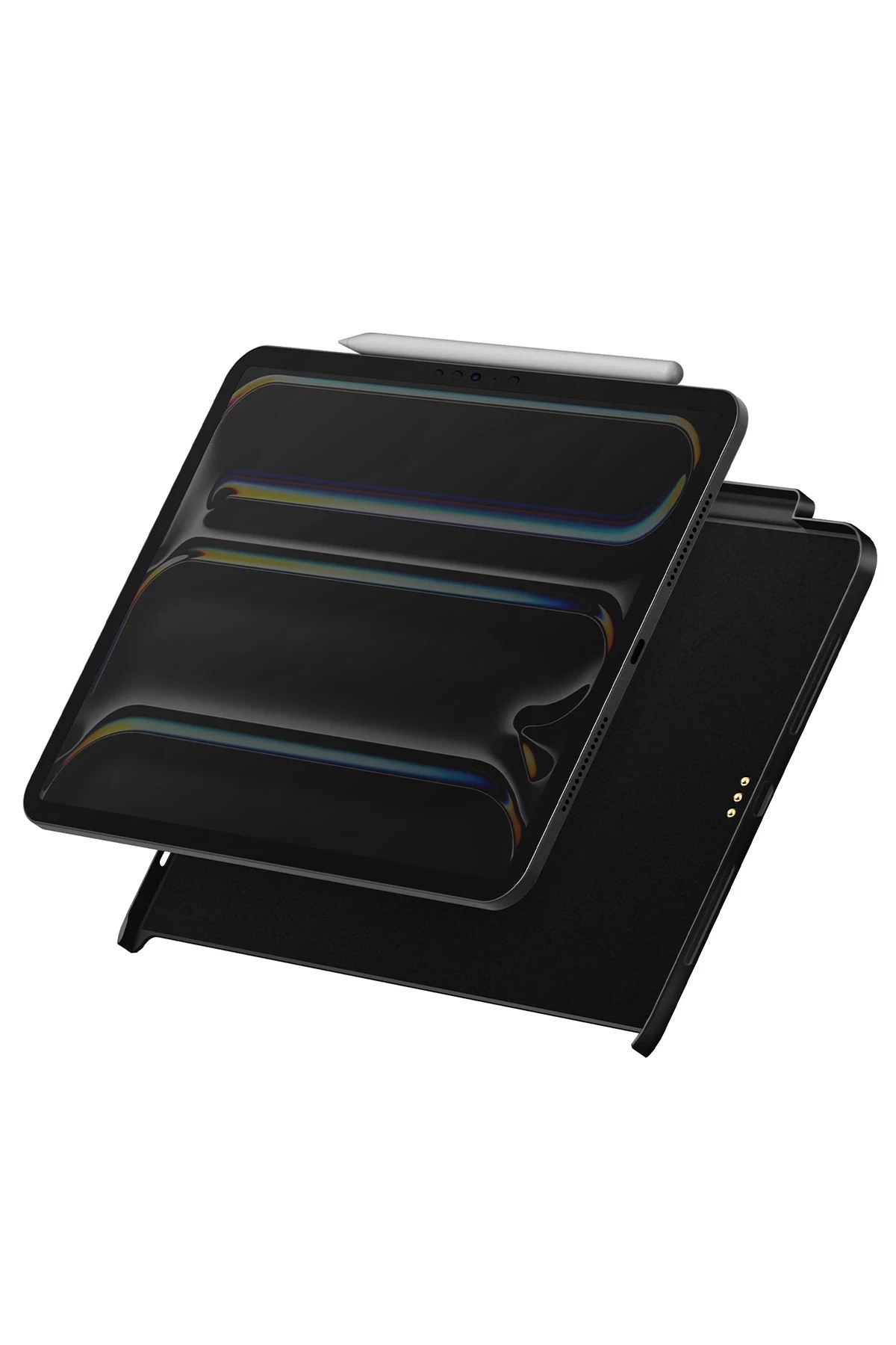 UNIQ iPad Pro 13 (2024) Axel Manyetik Tablet Kılıf - Siyah