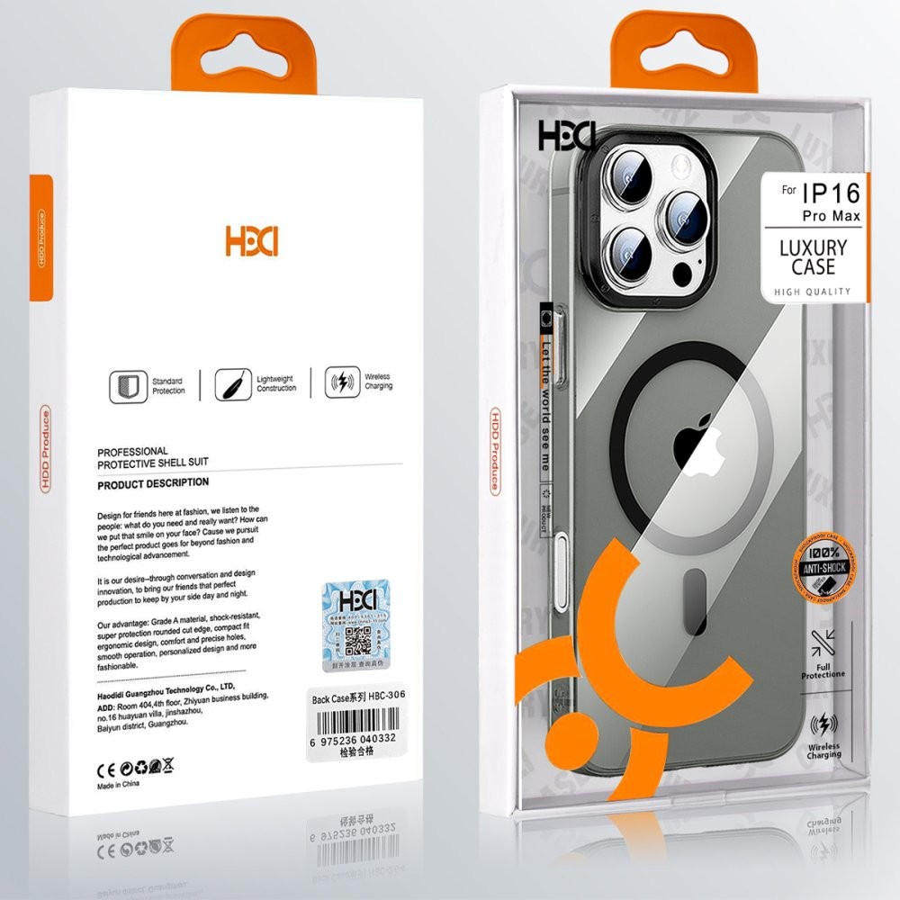 HDD iPhone 16 Pro Max HBC-306 Aden PC Magsafe Kılıf