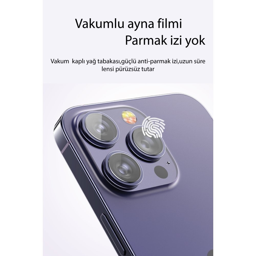 YESIDO iPhone 16 Pro/16 Pro Max WB27 Metal Kamera Lens