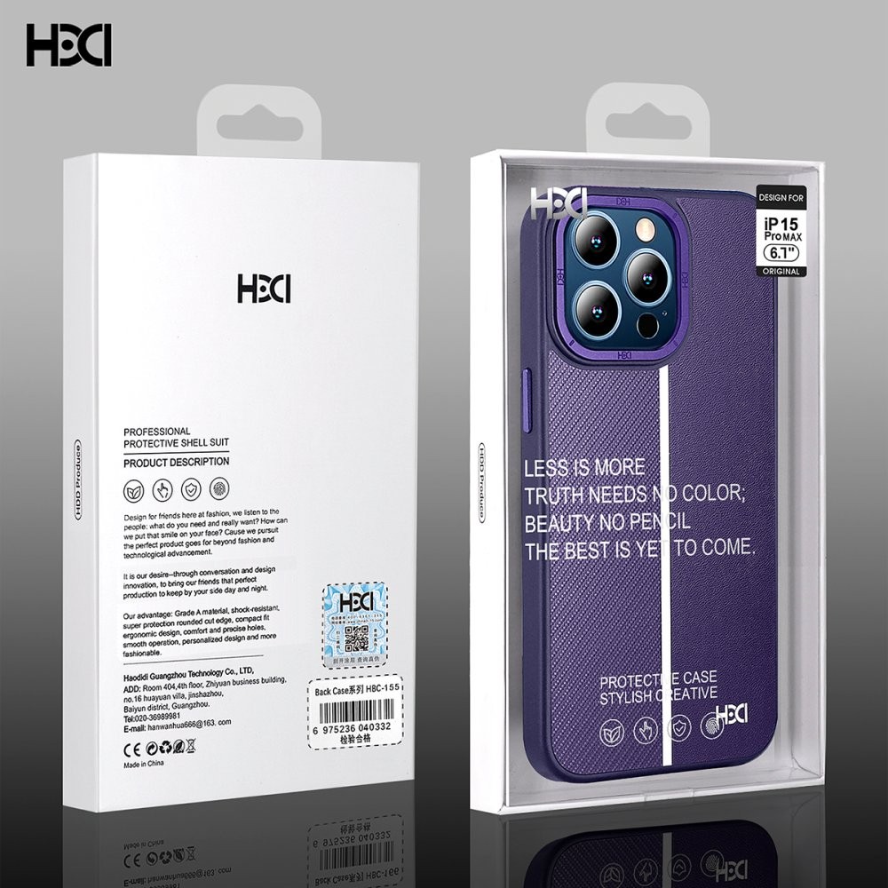 HDD iPhone 15 Pro Max Kılıf HBC-155 Lizbon Kılıf