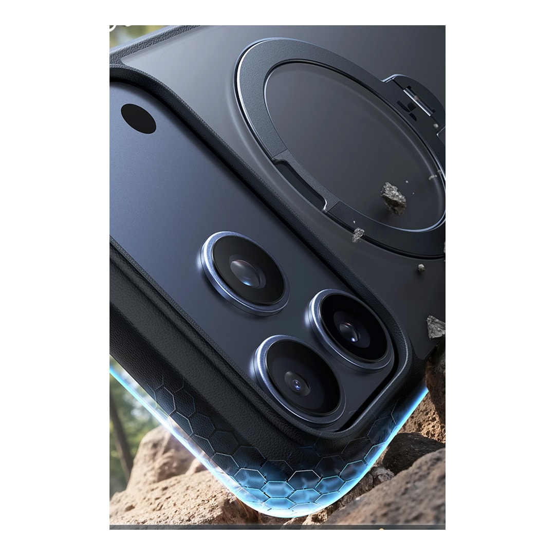 TORRAS iPhone 17 O Stand Spin Serisi Magsafe Kılıf