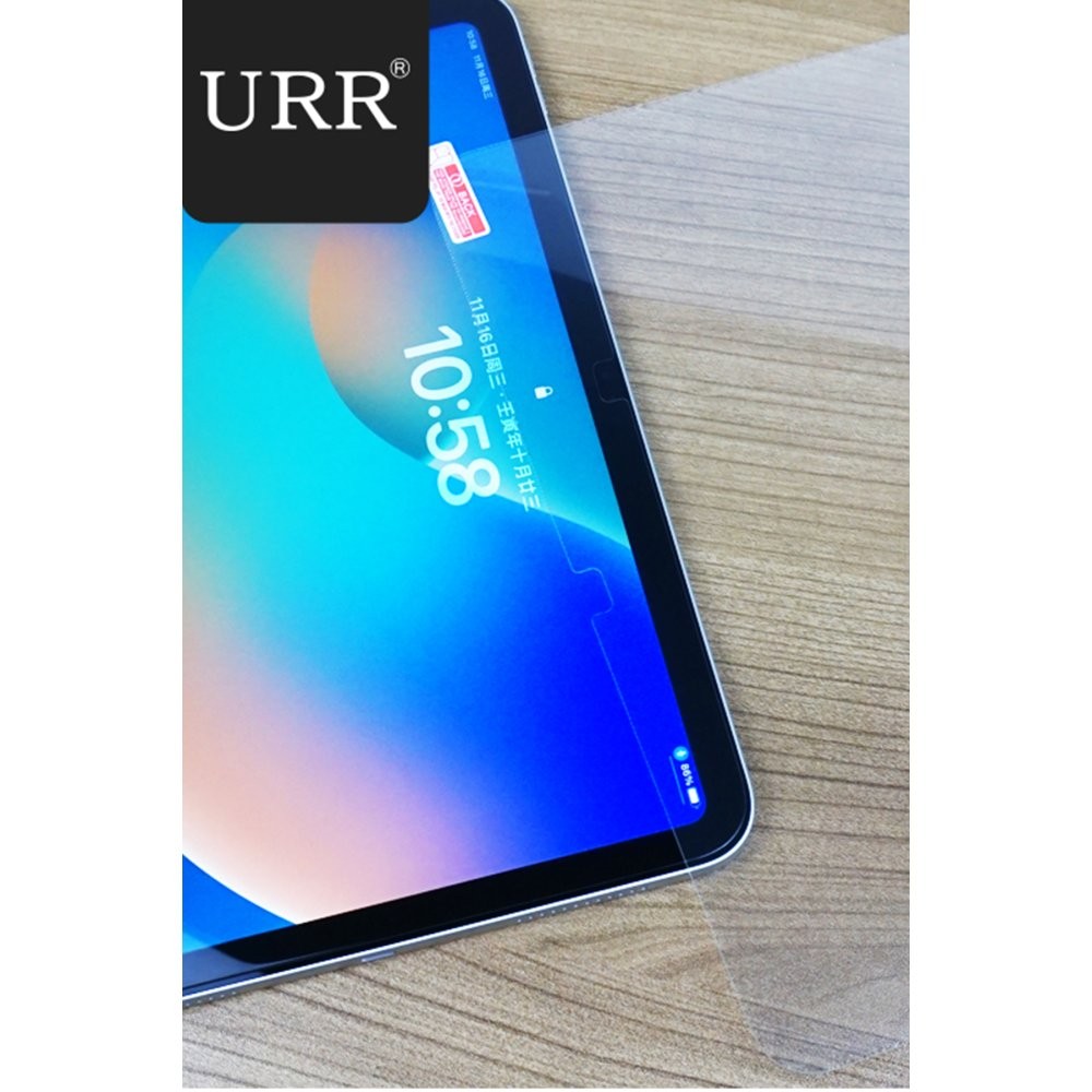 URR iPad 2022 10.9 (10. Nesil) Ultra HD Tablet Cam Ekran Koruyucu - Siyah