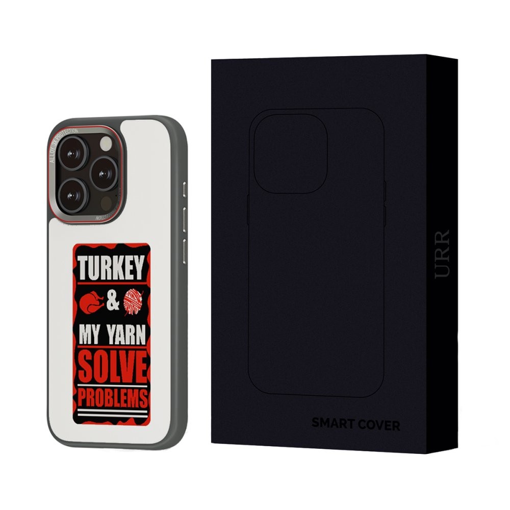 URR iPhone 15 Pro Max NFC Smart Case Akıllı Kılıf