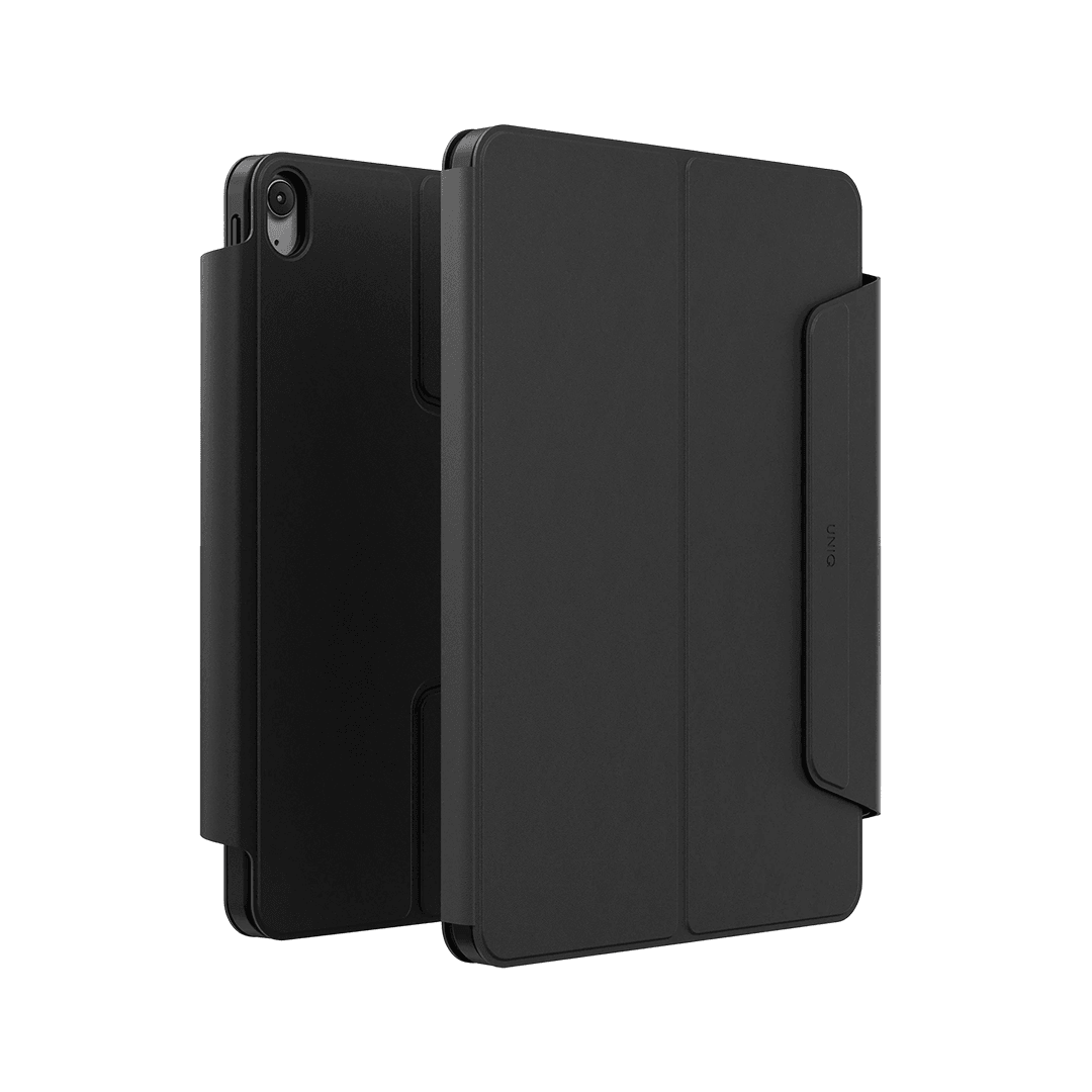 UNIQ iPad 2025 10.9 (10. Nesil) Rovus Snapmount 360 Derece Dönebilen Manyetik Tablet Kılıf